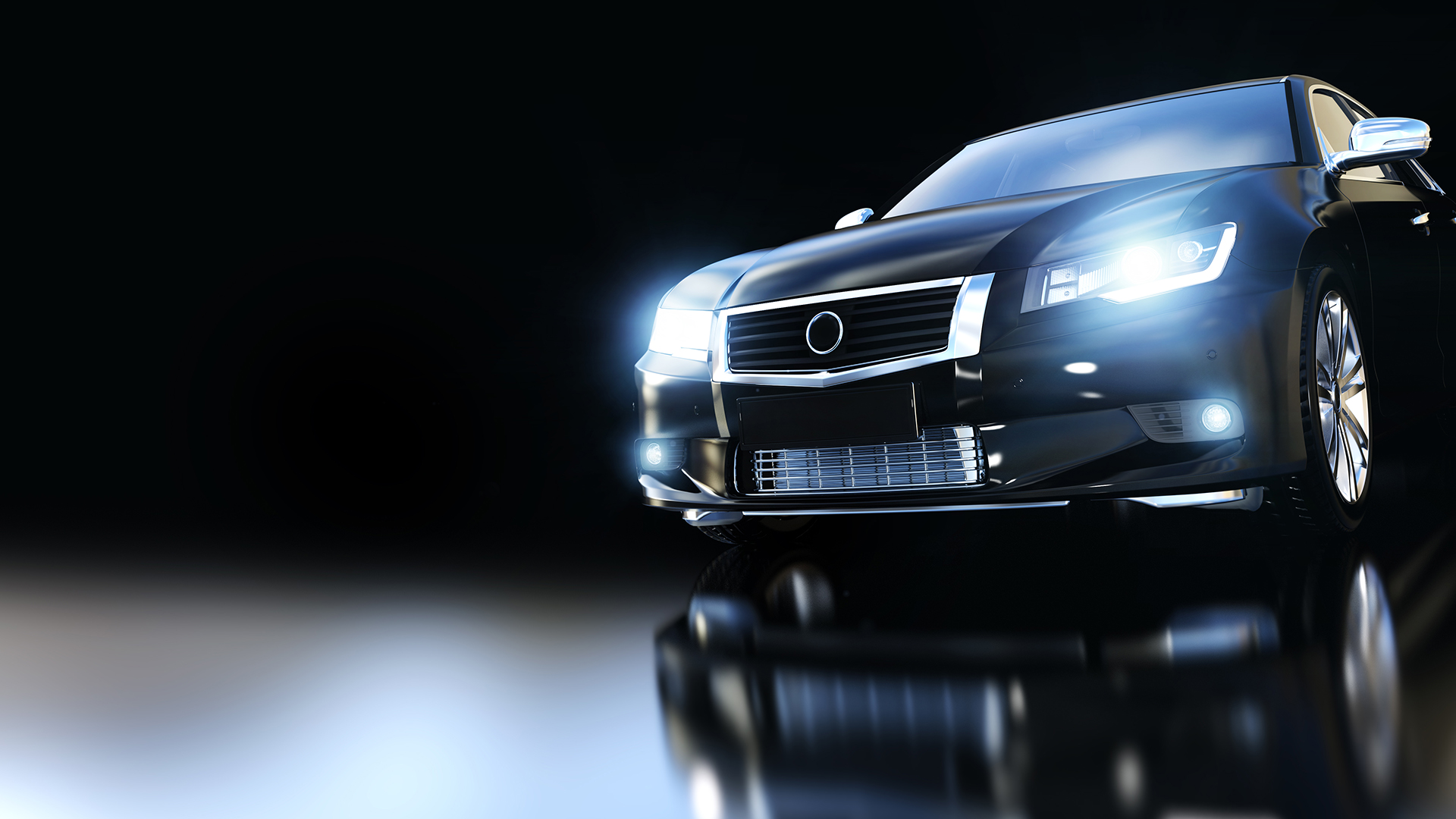 Airport Pick-up Limousine Service (black limo)